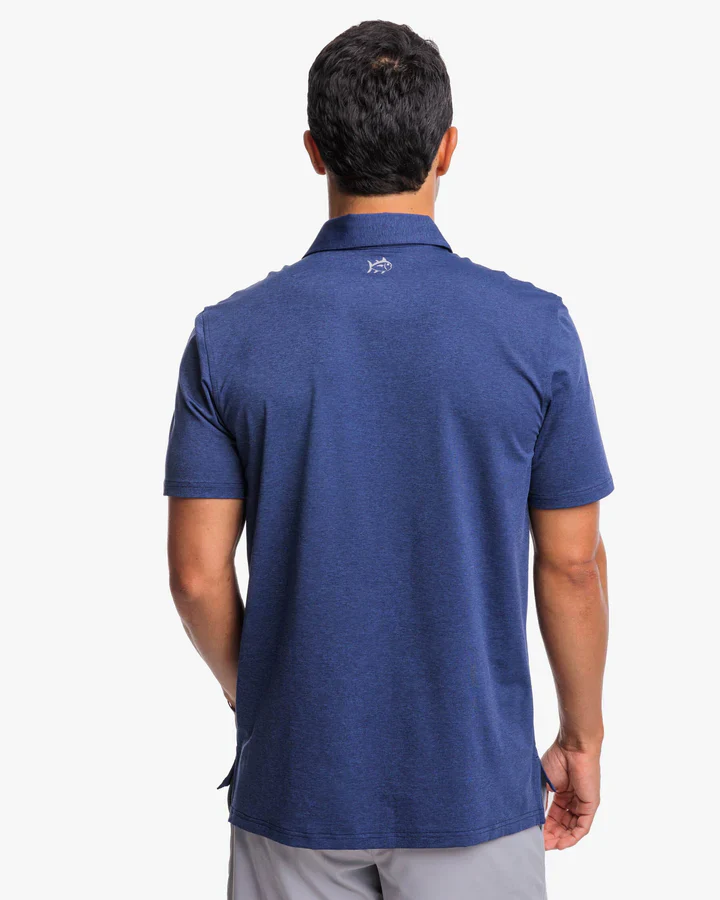Men's Brrreeze Heather Performance Polo Shirt - Image 3